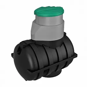 Пластиковая емкость ЭкоПром подземная U 1250 oil (Черный) 1